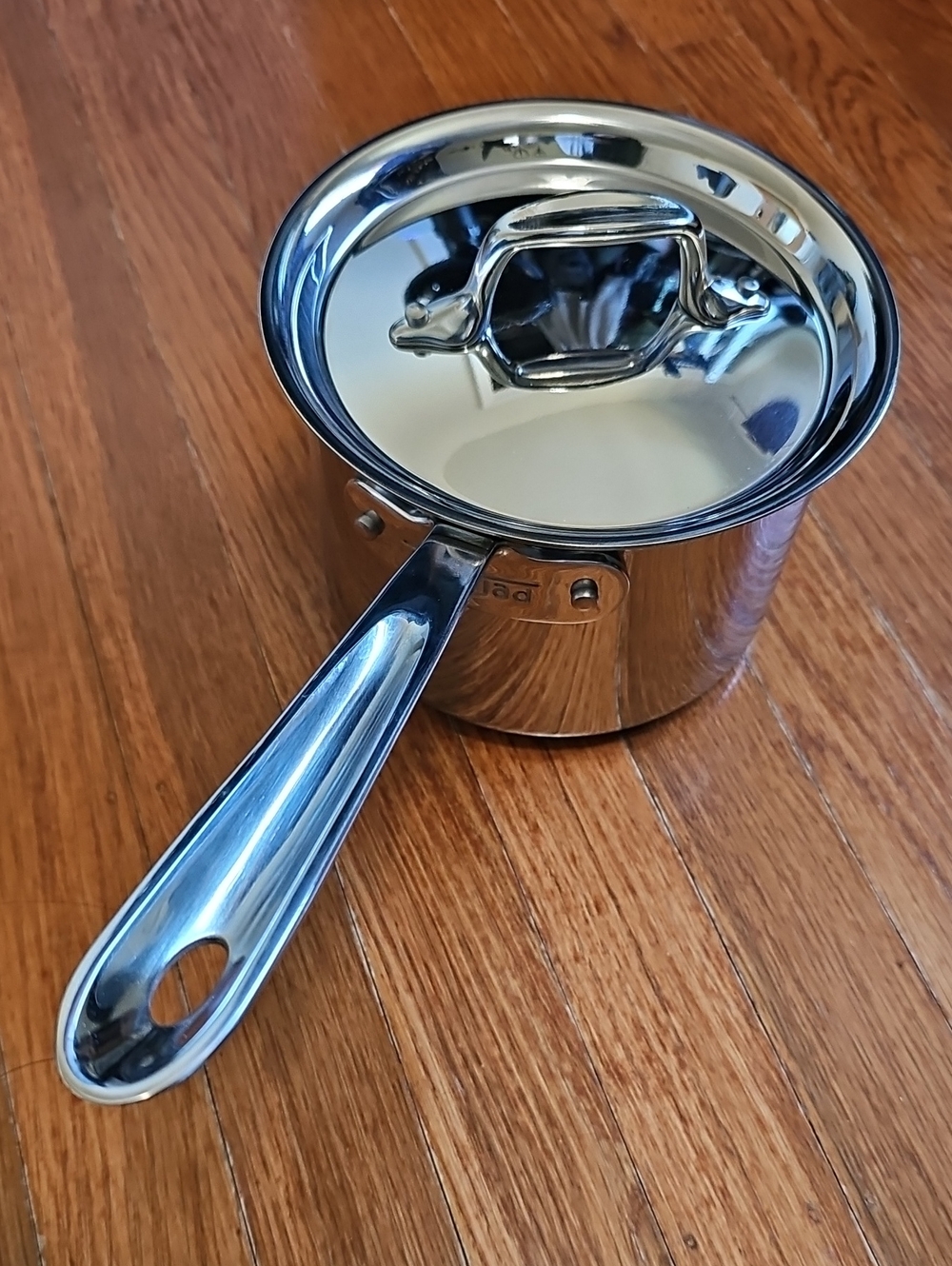New All-Clad D3 2 Qt Saucepan